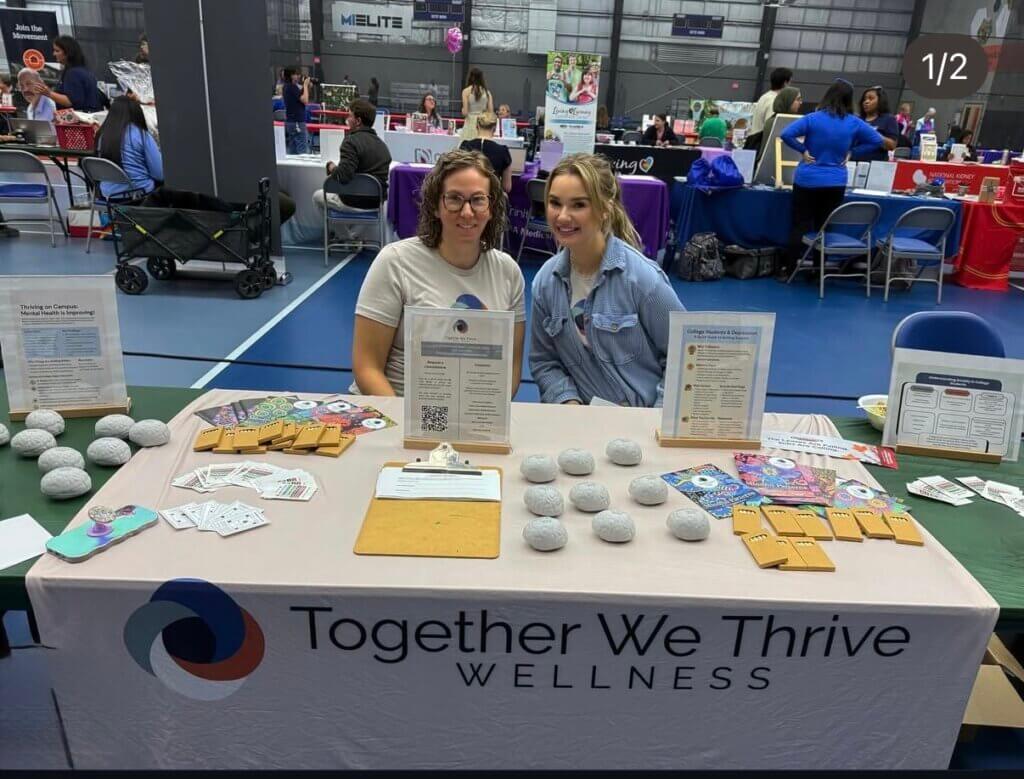 Together We Thrive Wellness Booth